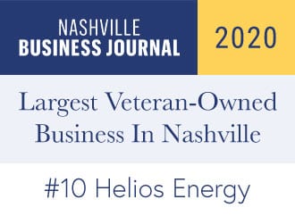 Helios Named to List of Largest Veteran-Owned Businesses in Nashville for 3rd Consecutive Year!